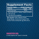 L-lizin 500 mg./100 Vkaps.