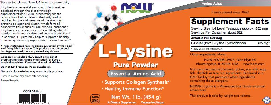 L-lizin u prahu - 454 grama