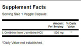 L-ornitin 500 mg - 60 kapsula