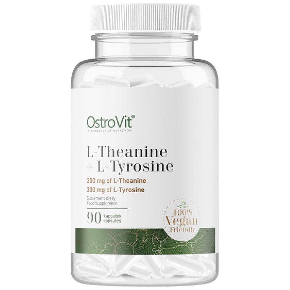 L-Theanine + L-Tyrosine/Vege 90 kapsula