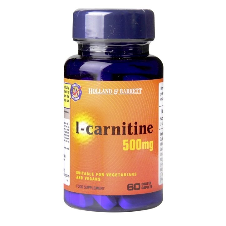 L-karnitin 500 mg 60 tableta HOLLAND & BARRETT