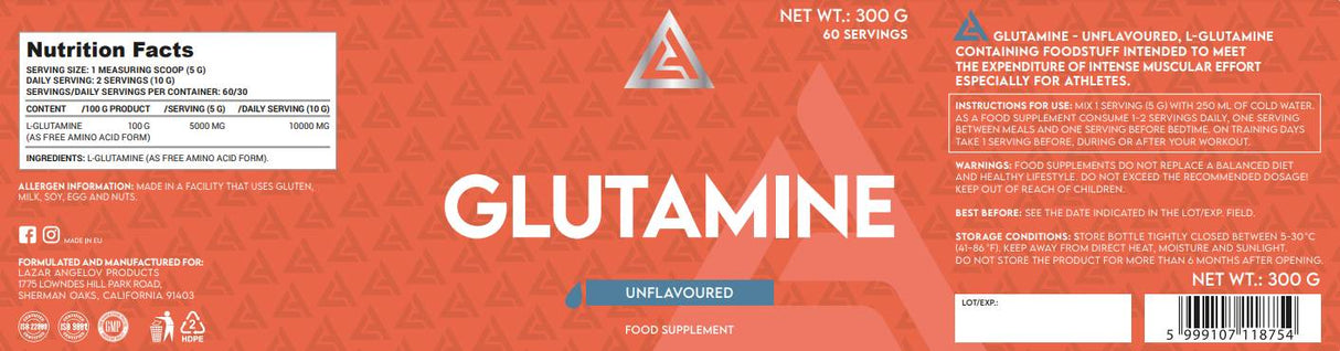 LA Glutamin u prahu - 300 grama