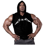 Muški sweatshirt bez rukava/LM Hoodie Sleeveless Black
