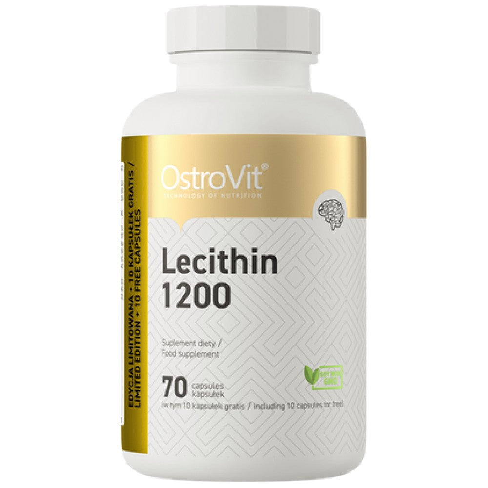 Lecitin 1200/BEZ GMO 70 Gel kapsula