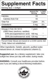 Omega 3 s okusom limuna 1000 mg - 150 gel kapsula