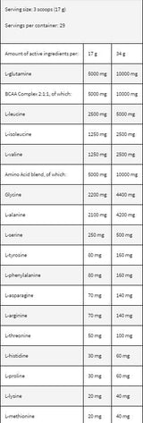 LevroAMINO Surge - 500 grama