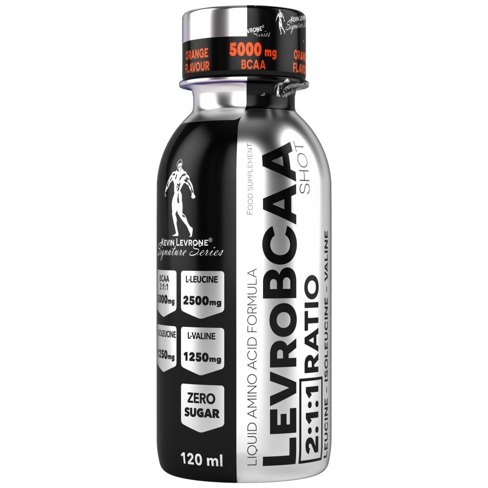 LevroBCAA Shot/5000 mg BCAA bez šećera - 120 ml