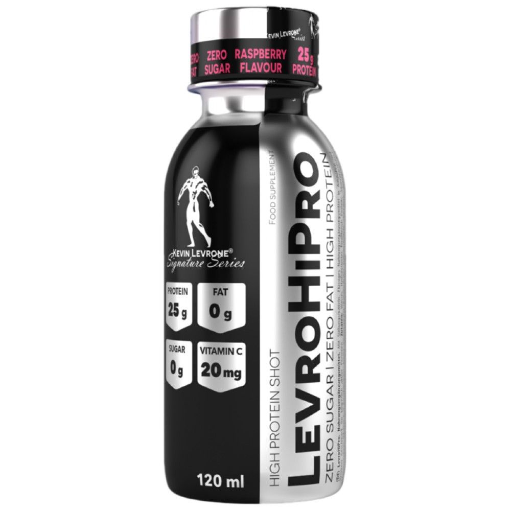LevroHiPro Shot/25 g hidroliziranih goveđih proteina bez šećera - 120 ml