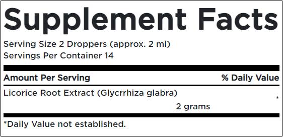 Korijen sladića/tekući ekstrakt - 29,6 ml
