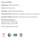 Ulje limete | 100% čisti Citrus Aurantifolia - 30 ml