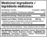 Ekstrakt lavlje grive 600 mg - 60 kapsula