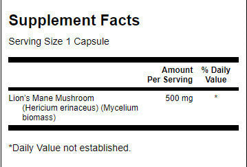 Gljiva lavlja griva 500 mg - 60 kapsula