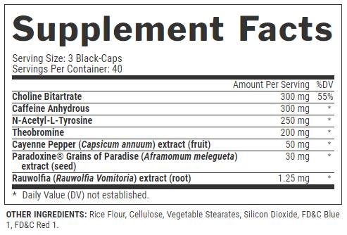 Lipo 6 Black/Intense - 120 kapsula