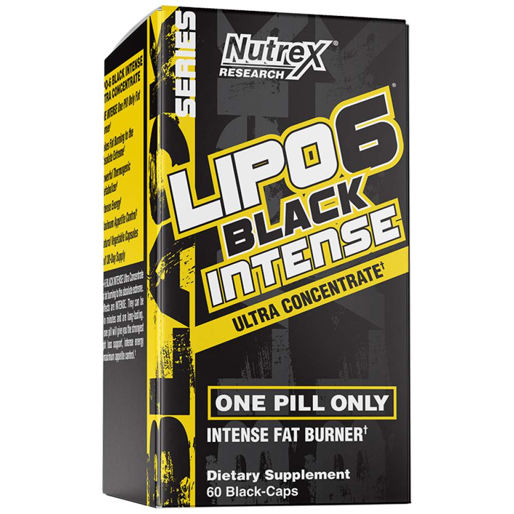 Lipo 6 Black/Intense/Ultra Concentrate - 60 kapsula