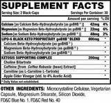 Lipo 6 Black/Keto - 60 kapsula