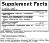 Lipo 6 crni probiotik | Potpuna formula s prebioticima + probavnim enzimima - 30 kapsula