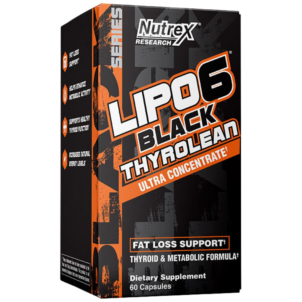 Lipo 6 Black Thyrolean Ultra Concentrate | Metabolička formula štitnjače - 60 kapsula