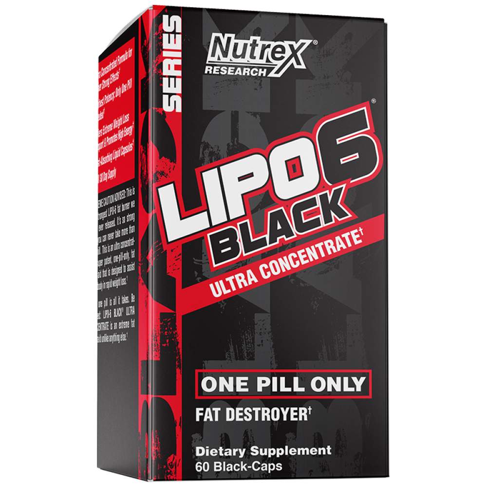 Lipo 6 Black/Ultra Concentrate - 60 kapsula