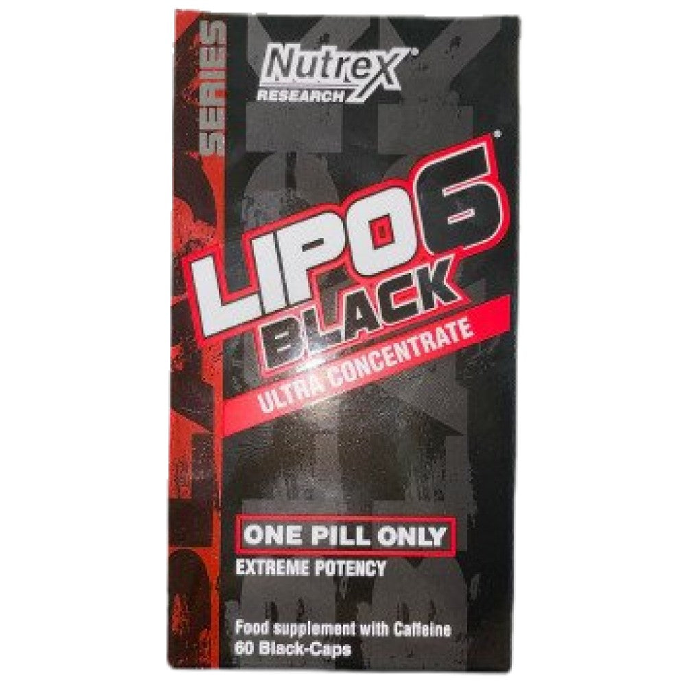 Lipo-6 crni ultra koncentrat | Extreme Potency 60 kapsula