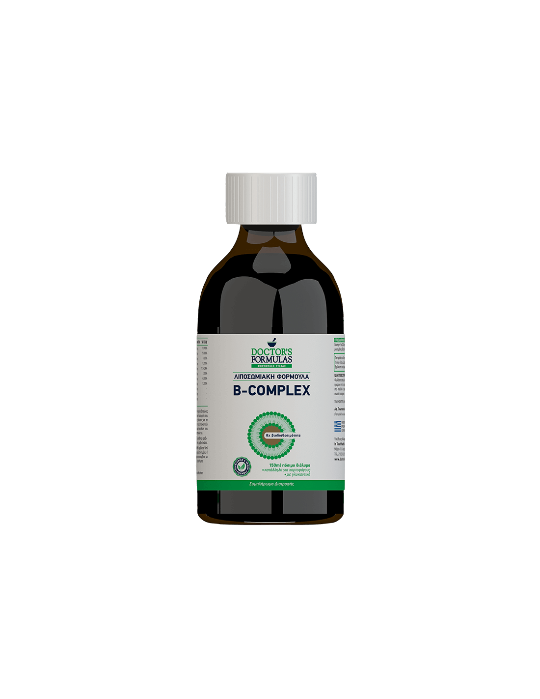 Liposomska formula B-kompleks, 150 ml Doctor's Formulas