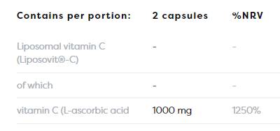 Liposomski vitamin C 1000 mg - 120 kapsula