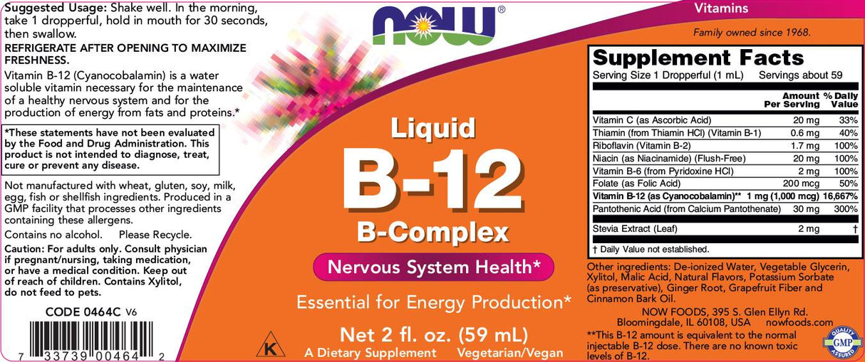 Tekući vitamin B-12 - 237 ml