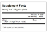 Litijev orotat 5 mg 60 kapsula