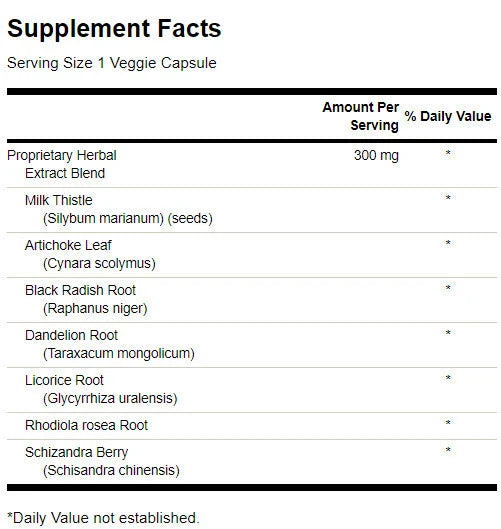 Liver Tone Liver Detox Formula 300 mg - 120 kapsula
