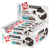 LoCarb proteinske pločice | Keto kolačići & Krema - 12 x 60 grama