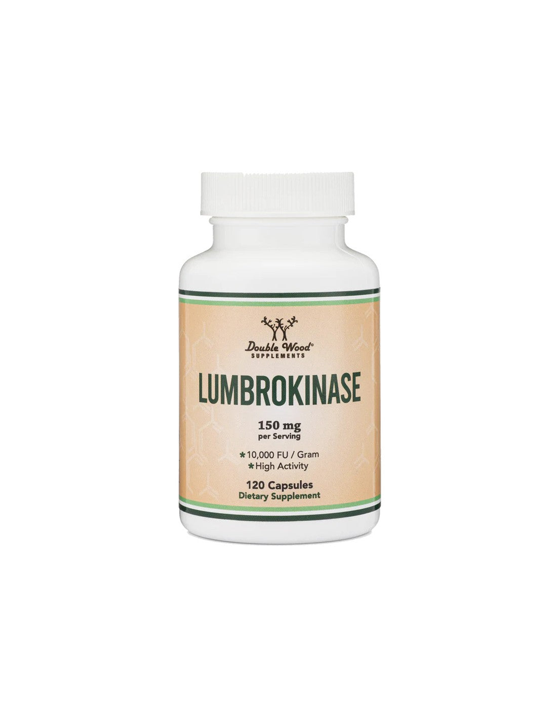 Kardiovaskularni sustav, Lumbrokinaza (Lumbrokinaza), 150 mg/120 kapsula <tc>Double Wood</tc>