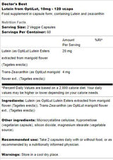 Lutein 10 mg | Od OptiLuta - 120 kapsula
