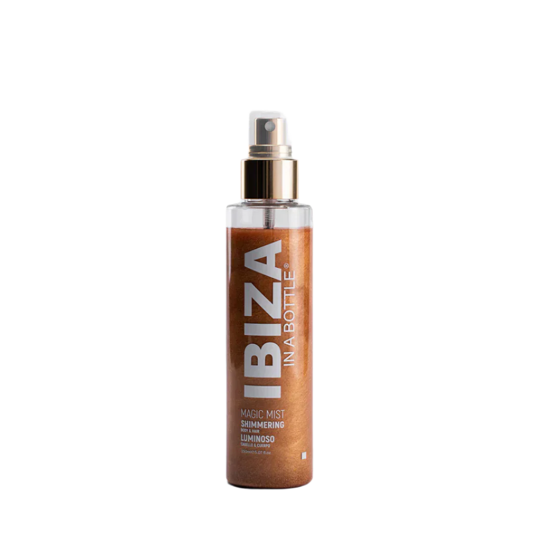 Zlatni sprej za kosu i tijelo s aloe verom MAGIC MIST - 150 ml