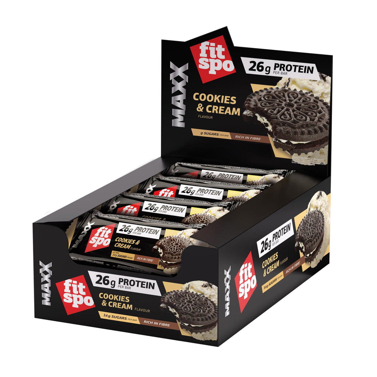 MAXX Bar keksi i kreme - 12 x 75 grama