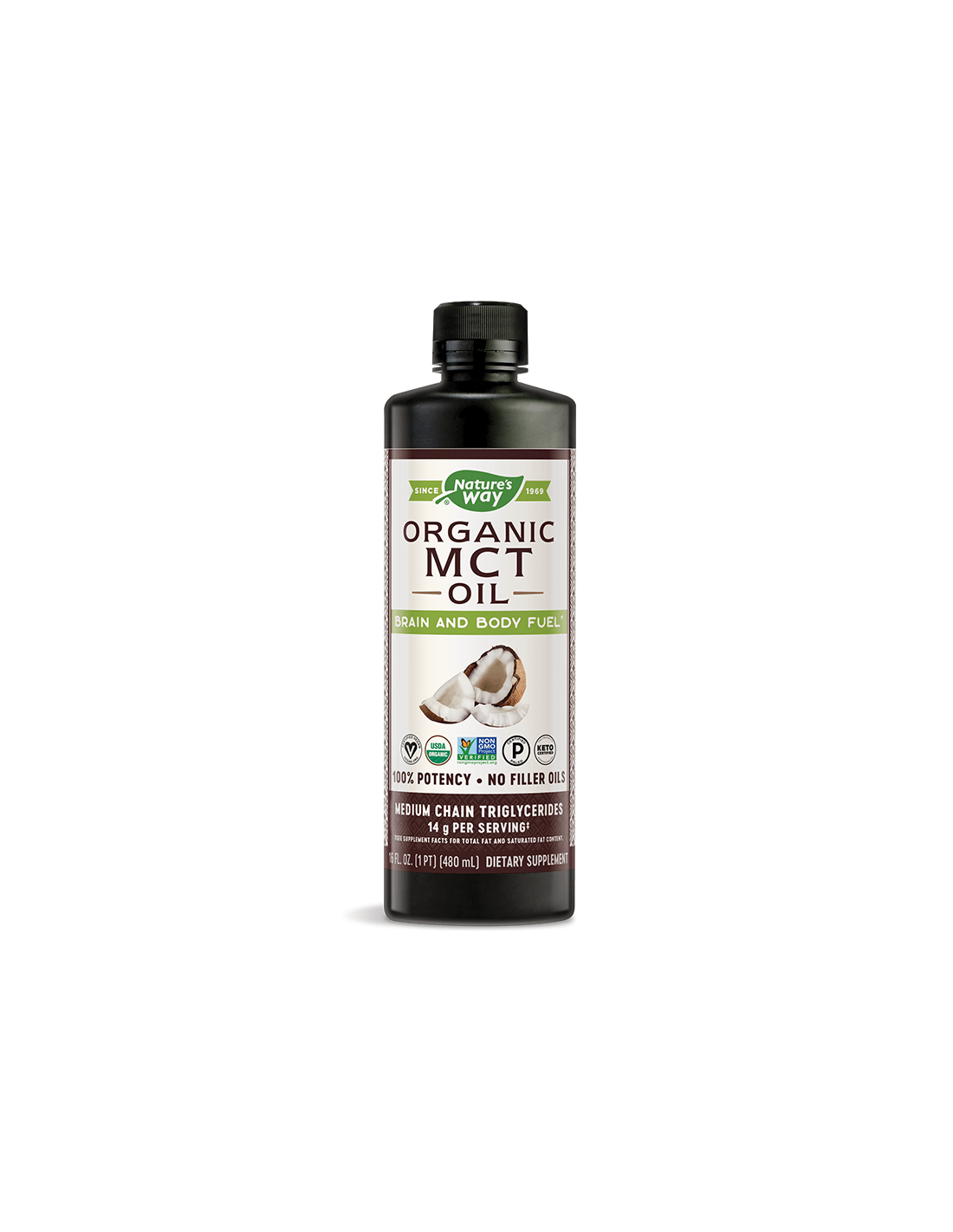 MCT ulje 100% organsko - 480 ml