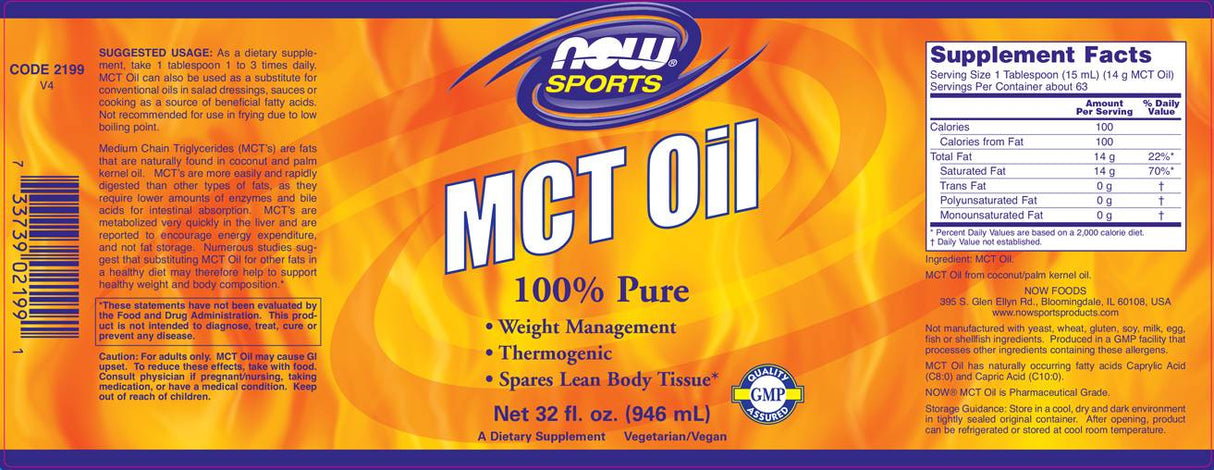 MCT ulje - 473 ml