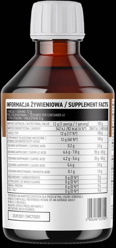 MCT ulje 500 ml