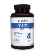 MSM 500 mg/180 kap