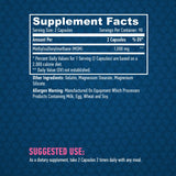 MSM 500 mg./180 kaps.