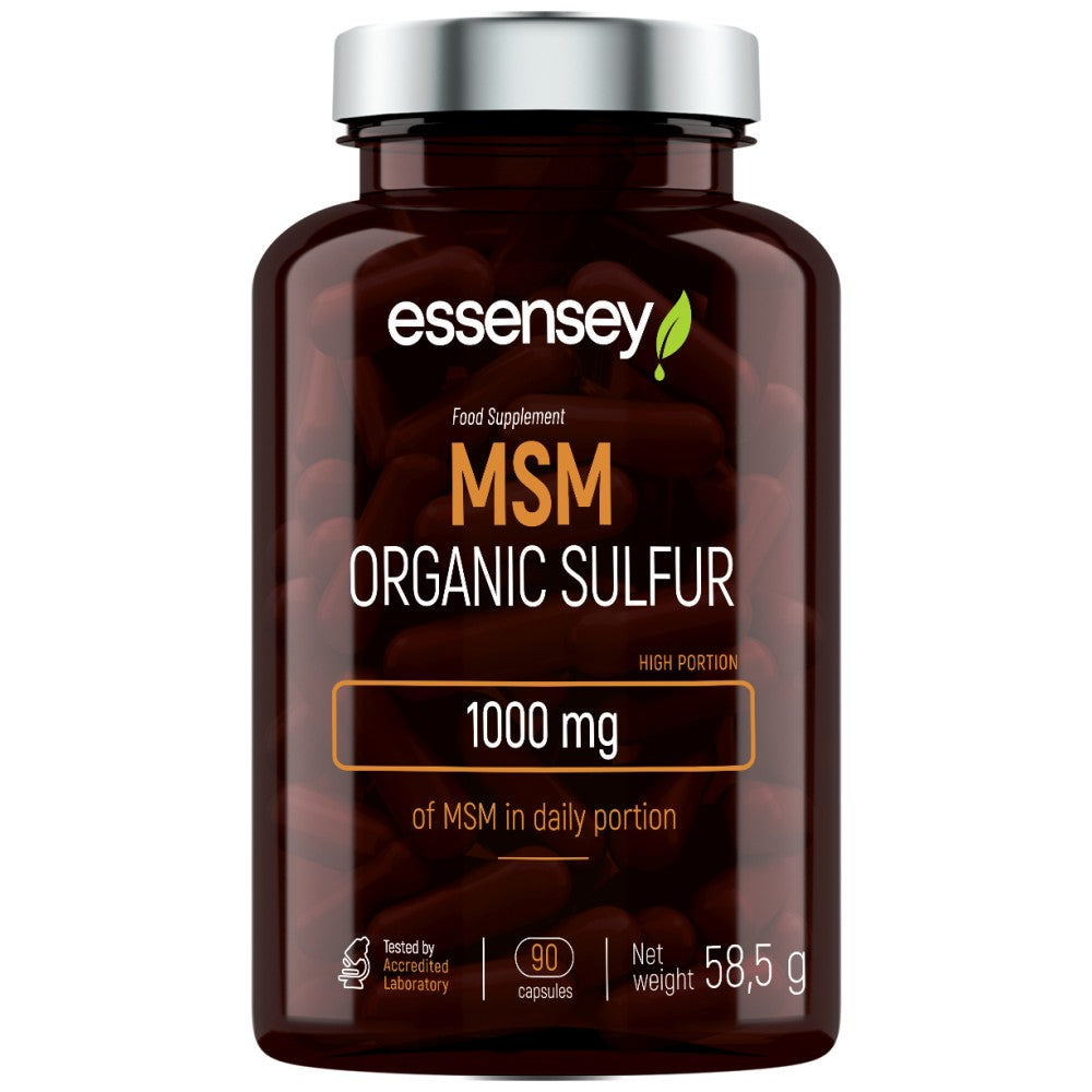 MSM organski sumpor 500 mg - 90 kapsula