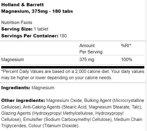Magnezij 375 mg - 90 tableta