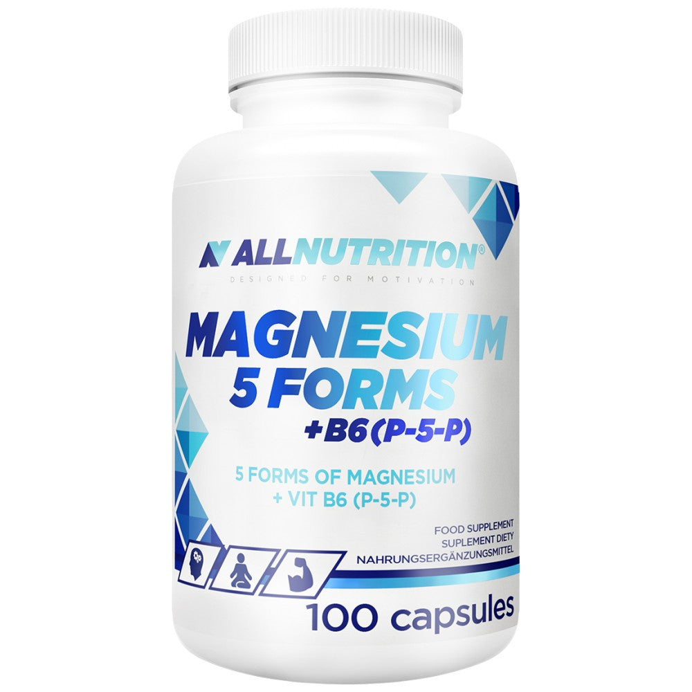 Magnezij 5 oblika + B6 P-5-P - 100 kapsula