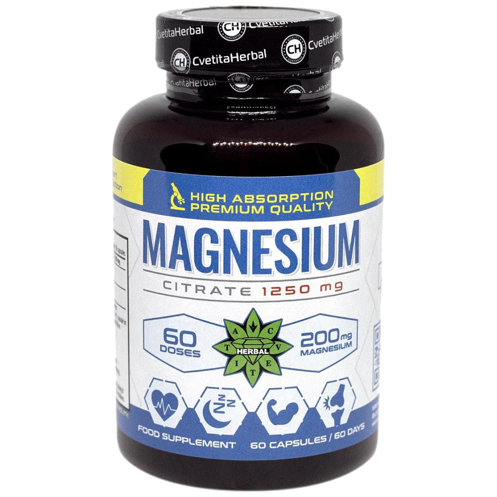 Magnezijev citrat 200 mg - 60 kapsula