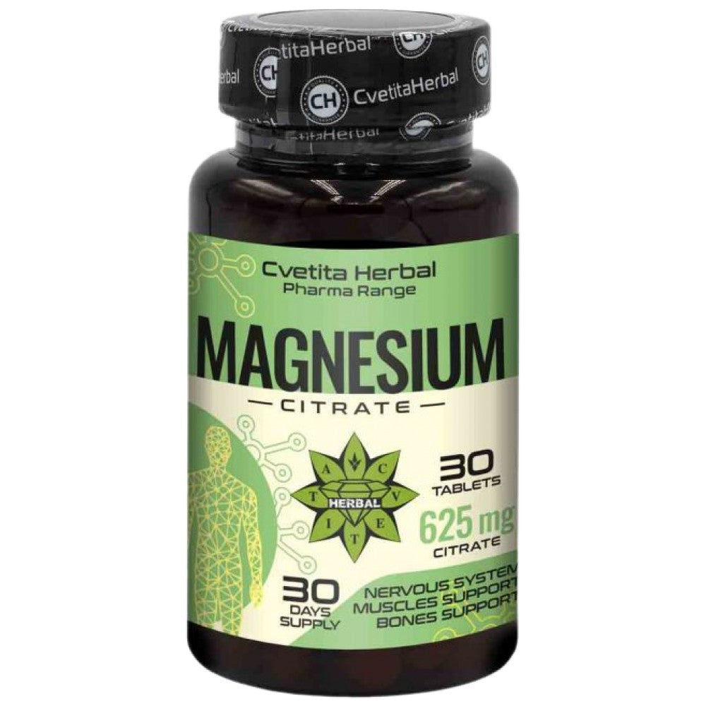 Magnezijev citrat 625 mg - 30 tableta