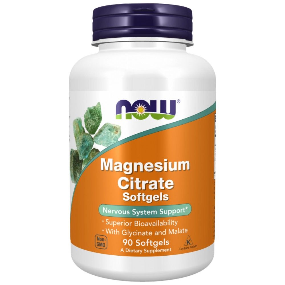 Meke gelove s magnezijevim citratom - 90 mekih gelova