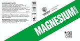 Magnezijev kompleks | 4 Types Matrix ~ Citrat, Oxide, Gluconate, Bisglycinate - 90 kapsula