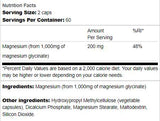 Magnezijev glicinat 200 mg - 120 kapsula