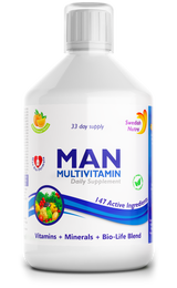 Man multivitamini za muškarce s kolagenom 1497 mg - 147 aktivnih sastojaka /500 ml/