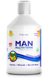 Man multivitamini za muškarce s kolagenom 1497 mg - 147 aktivnih sastojaka /500 ml/