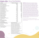 Man 50+ multivitamini za muškarce s kolagenom 1497 mg - 149 aktivnih sastojaka /500 ml/