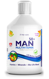Man 50+ multivitamini za muškarce s kolagenom 1497 mg - 149 aktivnih sastojaka /500 ml/